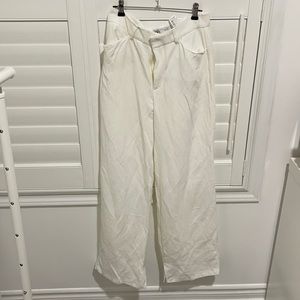 Zara wide leg trouser pants